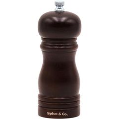 Мельница для соли и перца h 13,5 см, бук, цвет "грецкий орех", серия SPICE & CO, Bisetti