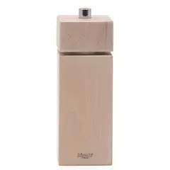 Мельница для перца h 16,5 см, бук, цвет белый, серия TRENTO, Bisetti