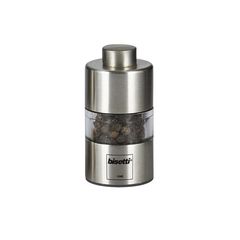 Мельница для перца h 6,5 см, акрил, нерж. сталь, прозрачная, серия ORTA MINI, Bisetti