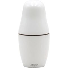 Мельница для специй "матрешка" h 15 см, бук лакированный, цвет белый, серия MATRYOSHKA, Bisetti