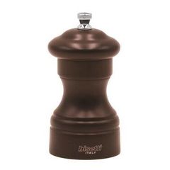 Мельница для соли  h 10 см, бук, цвет "грецкий орех", серия AOSTA, Bisetti