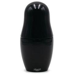 Мельница для специй "матрешка" h 15 см, бук лакированный, цвет черный, серия MATRYOSHKA, Bisetti