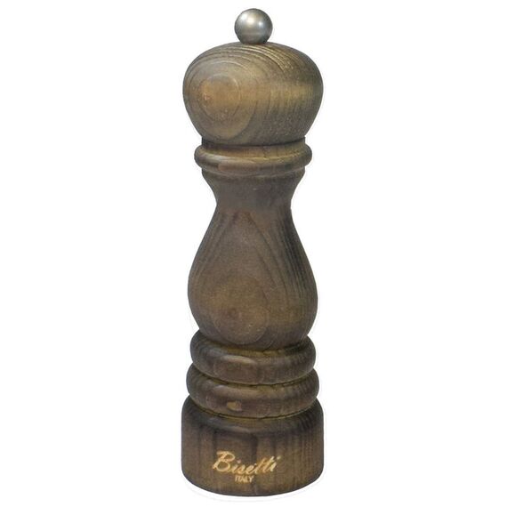 Мельница для перца h 19 см, пихта, цвет коричневый, серия VINTAGE, Bisetti