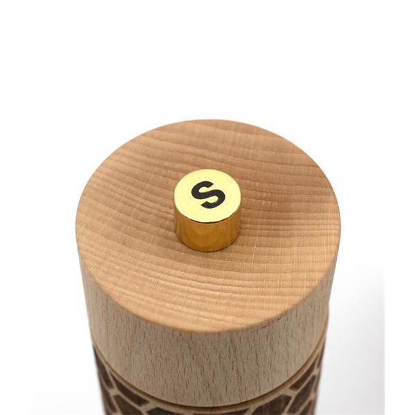 Мельница для cоли h 17 см, , бук, серия HONEYCOMB, Bisetti, изображение 2