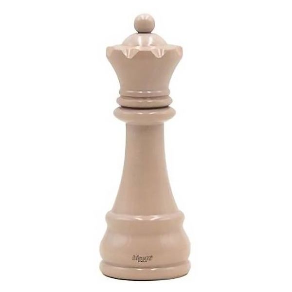 Мельница для специй "королева" h 23 см, бук лакированный, цвет белый, серия CHEES, Bisetti