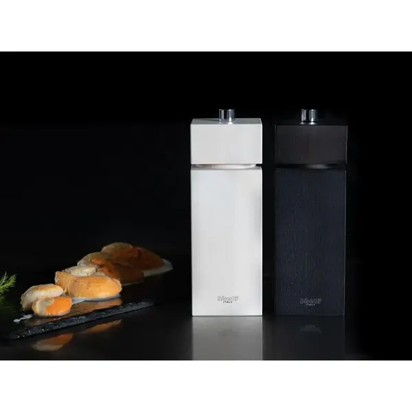 Мельница для перца h 16,5 см, бук, цвет белый, серия TRENTO, Bisetti, изображение 2